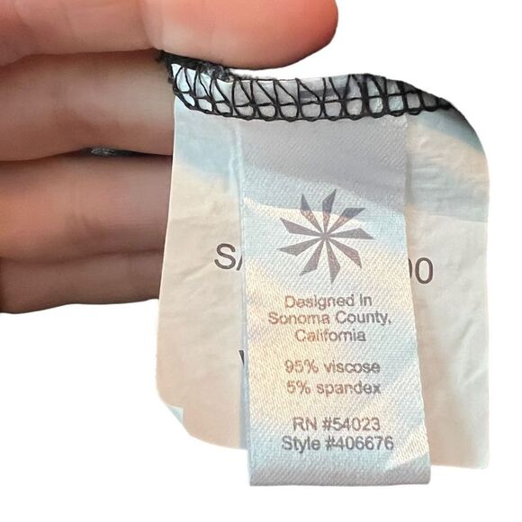 Athleta striped‎ tie waist midi skirt. Size small - Picture 3 of 10